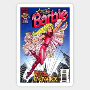 Barbie Comics - Barbie Girl Sticker